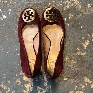 Tory Burch suede flats